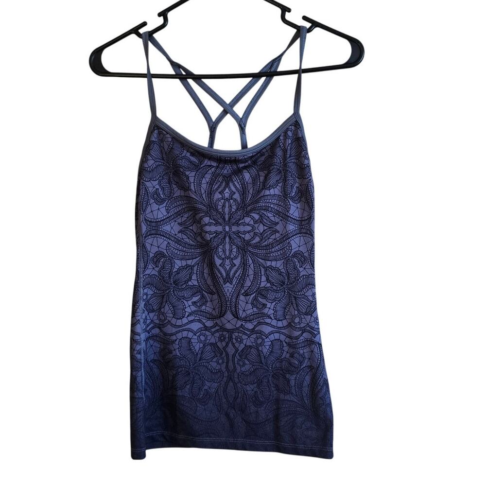 Athleta cross back tank size medium
